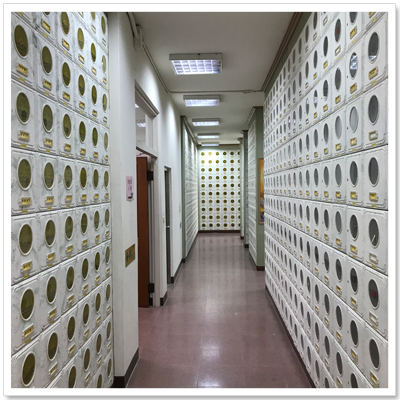 圖片：孝樓骨灰區