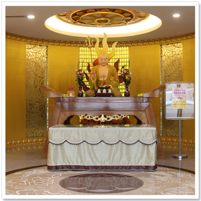 圖片：忠樓大廳菩薩